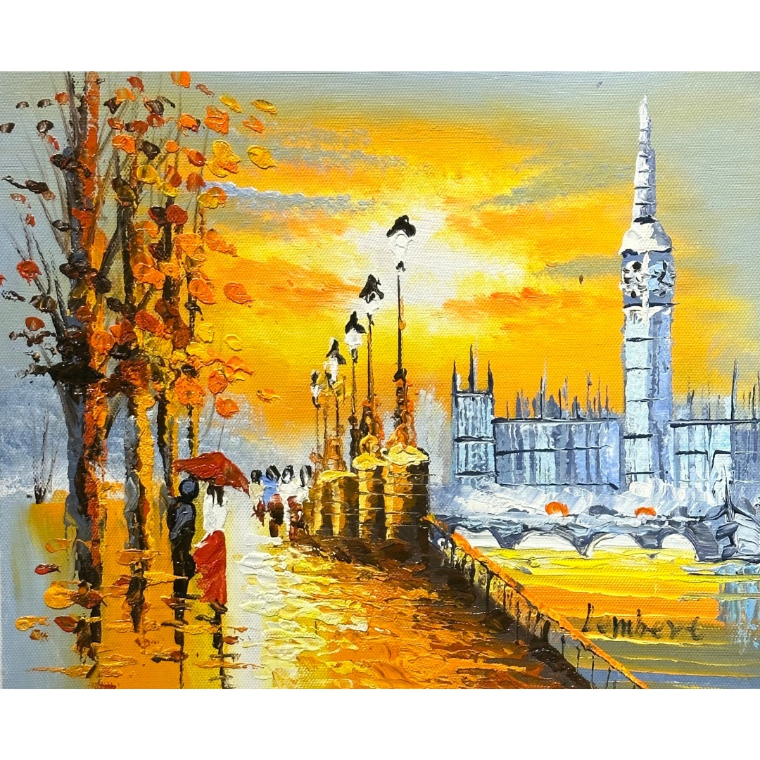 Sunset Over London Mini Camden Art