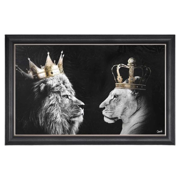 Lion King and Lioness Queen