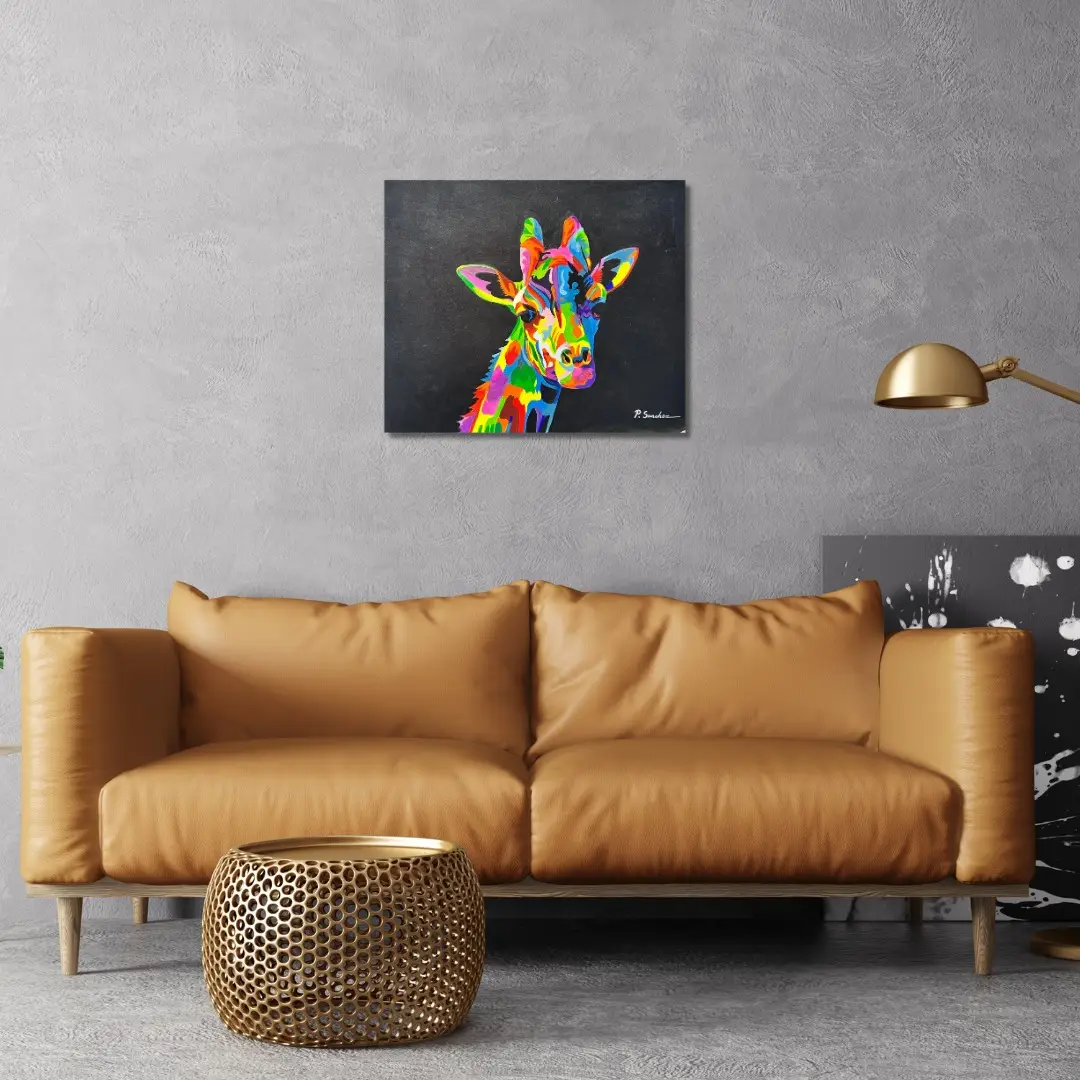 Colorful Giraffe - Image 2