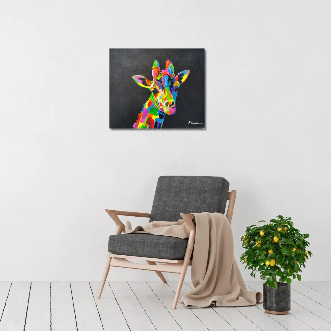 Colorful Giraffe - Image 3