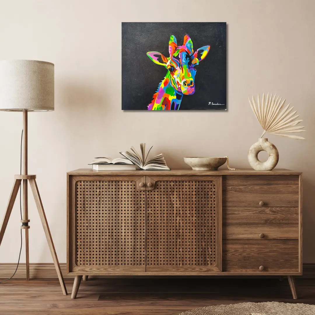 Colorful Giraffe - Image 4
